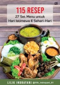 115 Resep 27 Set Menu Untuk Hari Istimewa & Dan Sehari - Hari