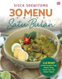 30 Menu Untuk Satu Bulan