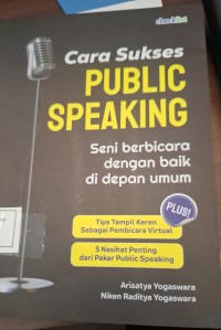 Image of Cara Sukses Public Speaking