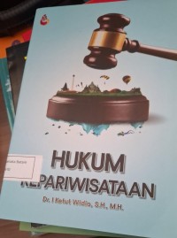 Image of Hukum Kepariwisataan