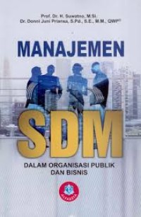 Manajemen SDM Dalam Organisasi Publik Dan Bisnis