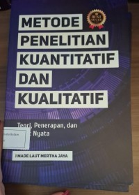 Image of Metode Penelitian Kuantitatif Dan Kualitatif