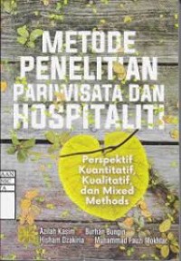 Metode Penelitian Pariwisata Dan Hospitaliti