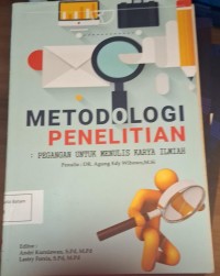 Image of Metode Penelitian :Pegangan Untuk Menulis Karya Ilmiah